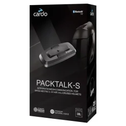 Interkom CARDO PACKTALK-S SHOEI GT-AIR 3/NEOTEC 3/J-CRUISE 3 SINGLE czarny