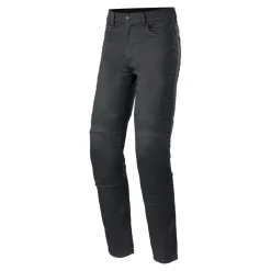 Jeansy motocyklowe ALPINESTARS CERIUM TECH-STRETCH RIDING DENIM BLACK RINSE czarny