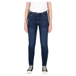 Jeansy motocyklowe damskie KNOX COLTON LADY STONE WASH INDIGO granatowy