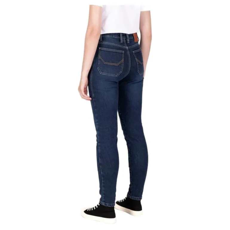 Jeansy motocyklowe damskie KNOX COLTON LADY STONE WASH INDIGO granatowy
