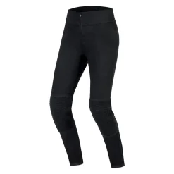 Jeansy motocyklowe damskie OZONE CHICA LADY BLACK czarny