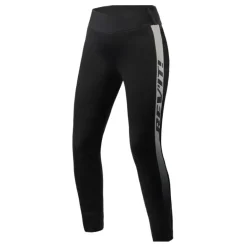Jeansy motocyklowe damskie REVIT TALIA LADY BLACK/WHITE czarny biały