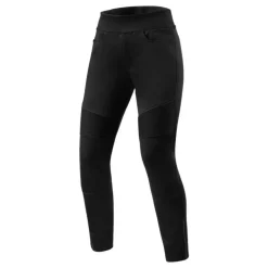 Jeansy motocyklowe damskie REVIT ELLISON 2 LADY SHORT BLACK czarny
