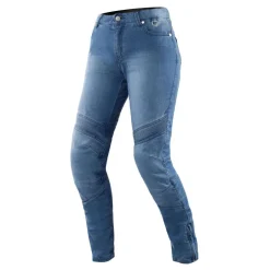 Jeansy motocyklowe damskie SHIMA JESS BLUE niebieski