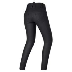 Jeansy motocyklowe damskie SHIMA NOX 2.0 WAX czarny