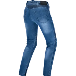 Jeansy motocyklowe damskie SHIMA ZENITH LADY BLUE niebieski