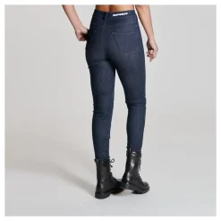 Jeansy motocyklowe damskie SPIDI MOTO JEGGINGS BLUE DENIM niebieski
