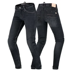 Jeansy motocyklowe damskie SHIMA DEVON LADY BLACK czarny