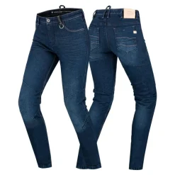 Jeansy motocyklowe damskie SHIMA DEVON LADY DARK BLUE granatowy niebieski