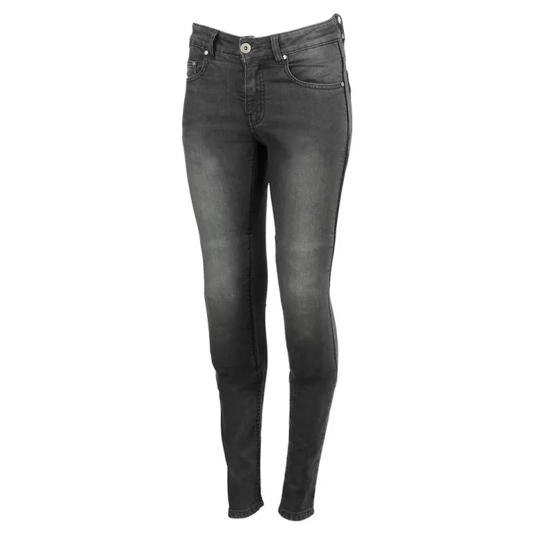 Jeansy motocyklowe damskie SECA ATHENA BLACK czarny