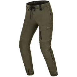 Jeansy motocyklowe damskie SHIMA JOGGSY LADY KHAKI zielony