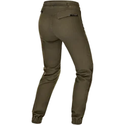 Jeansy motocyklowe damskie SHIMA JOGGSY LADY KHAKI zielony