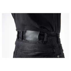 Jeansy motocyklowe OZONE HORNET II WASHED czarny