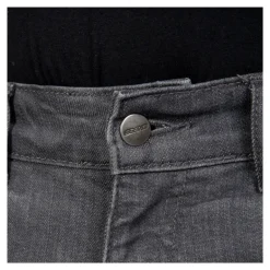 Jeansy motocyklowe OZONE STRIKER REGULAR WASHED GREY szary