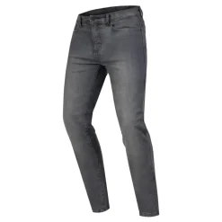 Jeansy motocyklowe OZONE STRIKER REGULAR WASHED GREY szary
