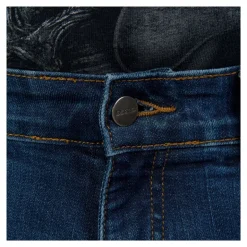 Jeansy motocyklowe OZONE STRIKER SLIM FIT WASHED BLUE niebieski
