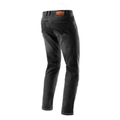 Jeansy motocyklowe REBELHORN BRONCO MONOLAYER WASHED BLACK czarny