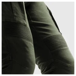 Jeansy motocyklowe REBELHORN FASTER OLIVE GREEN zielony