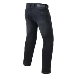 Jeansy motocyklowe REBELHORN HAWK III REGULAR FIT WASHED BLACK czarny