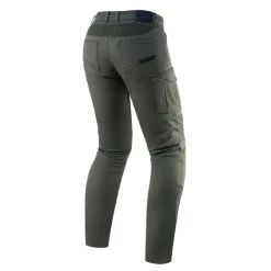 Jeansy motocyklowe REBELHORN VANDAL TWILL OLIVE zielony