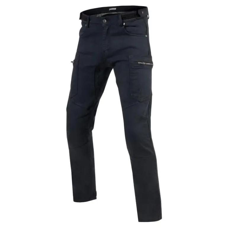 Jeansy motocyklowe REBELHORN URBAN III WASHED BLACK czarny