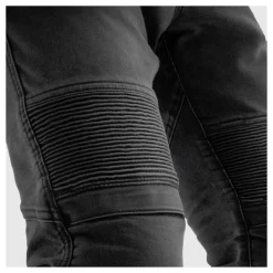 Jeansy motocyklowe REBELHORN REVOLT MONOLAYER BLACK czarny