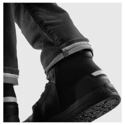 Jeansy motocyklowe REBELHORN REVOLT MONOLAYER BLACK czarny