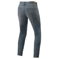 Jeansy motocyklowe REVIT CARLIN SK MEDIUM GREY USED szary