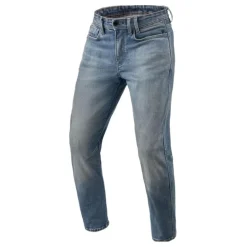 Jeansy motocyklowe REVIT DETROIT 3 TAPERED MEDIUM BLUE VINTAGE niebieski