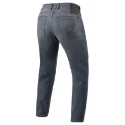 Jeansy motocyklowe REVIT KEEGAN TAPERED MEDIUM GREY USED szary