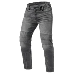 Jeansy motocyklowe REVIT MOTO 2 MEDIUM GREY USED szary