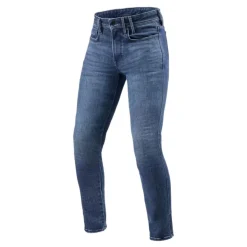 Jeansy motocyklowe REVIT PISTON 3 Medium Blue Used niebieski