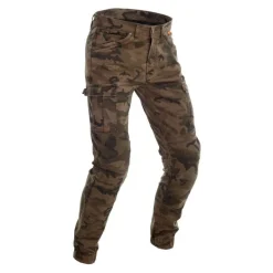 Jeansy motocyklowe RICHA APACHE CAMO beżowy brązowy zielony moro