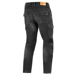 Jeansy motocyklowe SECA SQUARE II BLACK czarny