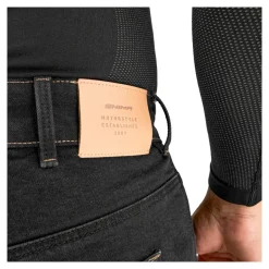 Jeansy motocyklowe SHIMA DEVON MEN BLACK czarny