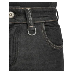 Jeansy motocyklowe SHIMA DEVON MEN BLACK czarny