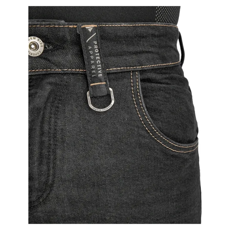 Jeansy motocyklowe SHIMA DEVON MEN BLACK czarny