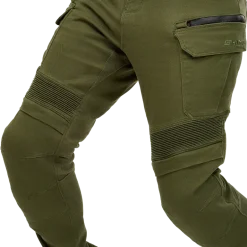 Jeansy motocyklowe SHIMA GIRO 3.0 KHAKI zielony