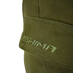 Jeansy motocyklowe SHIMA GIRO 3.0 KHAKI zielony