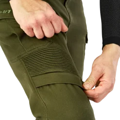 Jeansy motocyklowe SHIMA GIRO 3.0 KHAKI zielony