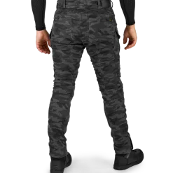 Jeansy motocyklowe SHIMA GIRO 3.0 CAMO szary czarny