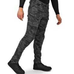 Jeansy motocyklowe SHIMA GIRO 3.0 CAMO szary czarny