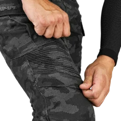 Jeansy motocyklowe SHIMA GIRO 3.0 CAMO szary czarny