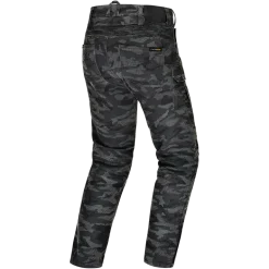 Jeansy motocyklowe SHIMA GIRO 3.0 CAMO szary czarny