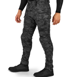 Jeansy motocyklowe SHIMA GIRO 3.0 CAMO szary czarny