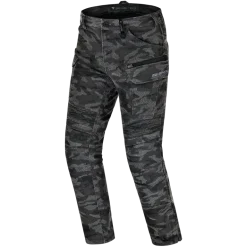 Jeansy motocyklowe SHIMA GIRO 3.0 CAMO szary czarny