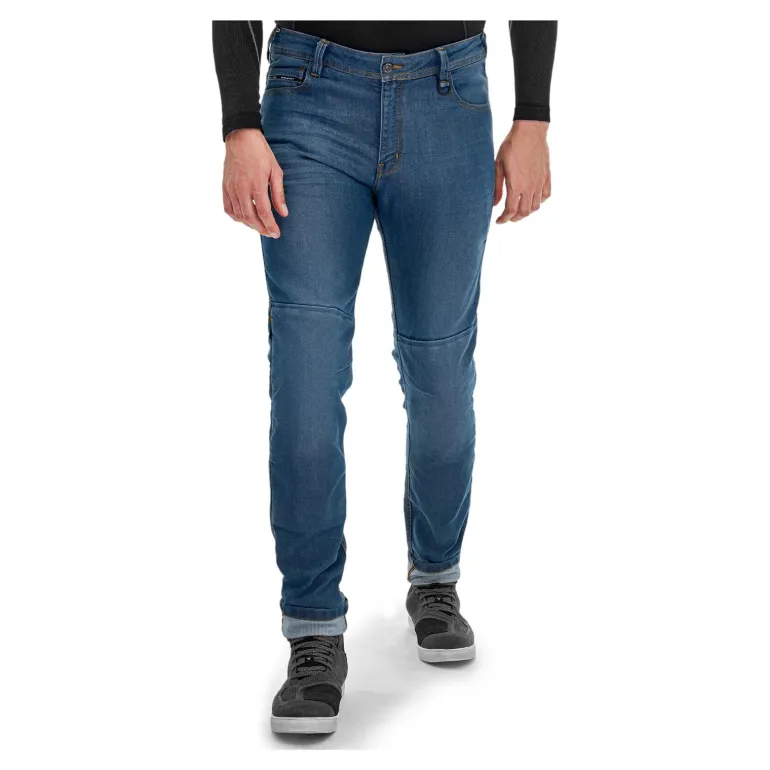 Jeansy motocyklowe SHIMA RIDGE BLUE niebieski