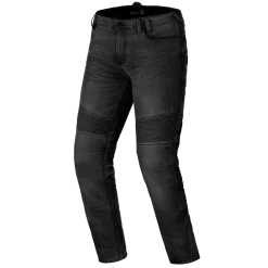 Jeansy motocyklowe SHIMA ZENITH BLACK czarny