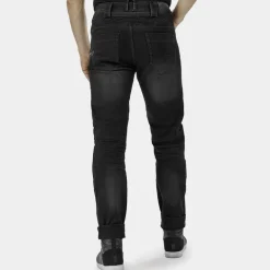 Jeansy motocyklowe SHIMA ZENITH BLACK czarny