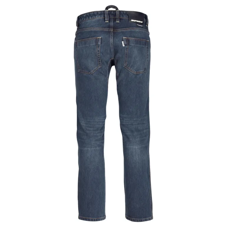 Jeansy motocyklowe SPIDI J&DYNEEMA EVO SHORT BLUE DARK USED niebieski